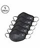 Wildcraft W95+ Reusable Large Size Supermask Grey - Pack of 5
