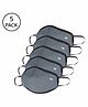 Wildcraft Small Reusable Outdoor W95+ Supermasks Grey - Pack of 5