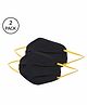 Torq Reusable Small Size Face Masks Black - Pack of 2
