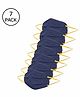 Torq Reusable Large Size Mask Blue - Pack of 7