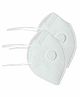 PASSION PETALS Reusable 2 Layered Protection Anti Pollution Face Mask White - Pack of 2
