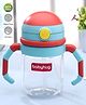 Babyhug Twin Handle Tritan Straw SipperRed - 380 ml