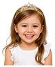 SYGA 1 Pc Baby Headband Naylon Bow Stretchable Hairband Suitable for Newborn Infant Toddler Kids 0 - 3 Year (Gold)