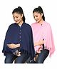 Nene Breast Feeding Multi Purpose Nursing Scarf Pack of 2 - Blue Light Pink