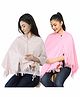 Nene Breast Feeding Multi Purpose Nursing Scarf Pack of 2 - Pink