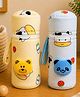 The Little Looker Plush Bottle Cover with Zip Pack of 2 Blue Yellow - Fits 240 ml Bottle