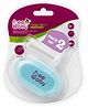 Beebaby Silicone Finger Brush with Carry Case Pack of 2 - Blue
