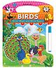 Write and Wipe Book Birds Activity Book For Kids Age 2 to 4 | Reusable Wipe Clean Preschool Learning With Marker Pen | Early Writing, Drawing & Vocabulary Practice