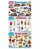 Sawan Educational Table Mats of Transport Opposites and My First Words Set of 3 - English