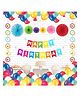 Untumble Birthday Party Decoration Kit Multicolor - Pack of 29
