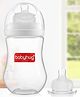 Babyhug Wide Neck Feeding Bottle White - 250 ml
