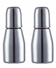VParents Stainless Steel Feeding Bottle Pack of 2 - 250 ml