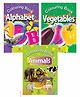 Maple Press Alphabets Vegetables and Animals Coloring Books Set of 3 - English