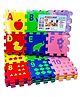 FunBlast Alphabet & Number Interlocking Foam Puzzle Mat Multicolor - 36 Pieces