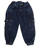 The Sandbox Clothing Co Denim Cargos Pants - Dark Blue