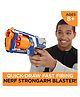 Nerf Strongarm N-Strike Elite Toy Blaster Gun with Darts - Orange