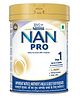 Nestle NAN PRO Stage 1 Infant Formula Milk powder for babies (Up to 6 months) with Probiotic 400 gm Tin with SmartLid