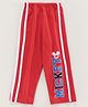 Bodycare Full Length Track Pant Mickey Print - Red