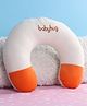 Babyhug Plush Neck Pillow - White