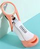 Babyhug Nail Clipper with Magnifier for Newborns & Toddlers  Peach | Safe | Precise | Zoom Lens | Gentle | Manicure | Pedicure