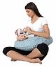 Nene Multipurpose Nursing Pillow Floral Print - Blue