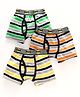 Red Rose Stripe Boxers Superman Print Pack of 3 - Multicolor