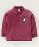 Zero Full Sleeves T-Shirt Puppy Placement Print - Mauve