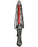 Adraxx Spaceage Lighting Wide Blade Sword For Space Warrior Games