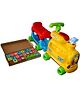 Adraxx Educational Learning Train With Ride On Carriage- 29 Pieces