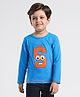 Kookie Kids Full Sleeves Tee Numeric 5 Patch - Blue