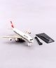 Shinsei Jumbo Pull Back Plane With Stand - White(Colour & Print May Vary)