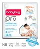 Babyhug Pro Bubble Care Premium Pant Style Diaper New Born (NB) Size - 70 Pieces - New & Improved Superior Fit