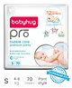 Babyhug Pro Bubble Care Premium Pant Style Diaper Small (S) Size - 70 Pieces - New & Improved Superior Fit
