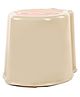Light Weight Fish Print Multipurpose Stool - Beige