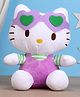 Dimpy Stuff Hello Kitty Soft Toy White Purple - Height 22 cm