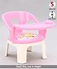 Light weight Chair With Feeding Tray (Colour & Design May Vary)
