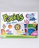 Ekta Pixels Jungle Safari Fridge Magnets Badges Making Kit - Multicolor 