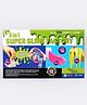 Ekta 5 in 1 DIY Super Slime Making Kit - Multicolor
