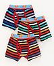 Red Rose Stripe Briefs Superman Print Pack of 3 - Multicolor
