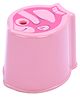 Light Weight Fish Design Multipurpose Stool - Pink