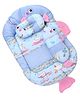 Baby Gadda Set Fish Shape - Blue