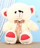 Dimpy Stuff Teddy Bear Soft Toy White - Height 38 cm