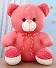 STUFFYSOFT Teddy Bear Soft Toy Pink - Height 28 cm