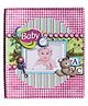 Photo Album Baby Girl & Teddy Print - Pink