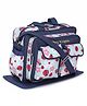 Mother Bag With Changing Mat With Insect Print - Blue 