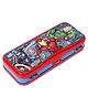 Marvel Avengers Dual Sided Pencil Box - Red & Blue