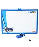 Hot Wheels Plastic 2 In 1 Writing Board & Slate - Blue