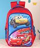 Disney Pixar Cars Theme School Backpack Blue - Height 17.3 Inches
