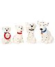 Speedage Dalmation PVC Dog Family - Set of Four