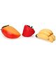 Speedage Squeezy PVC Fruit Family Assorted - Set Of 3 